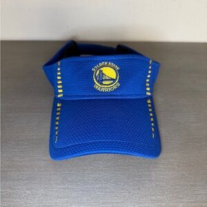 New Era Golden State Warriors NBA Speed Visor - Royal Blue/Yellow